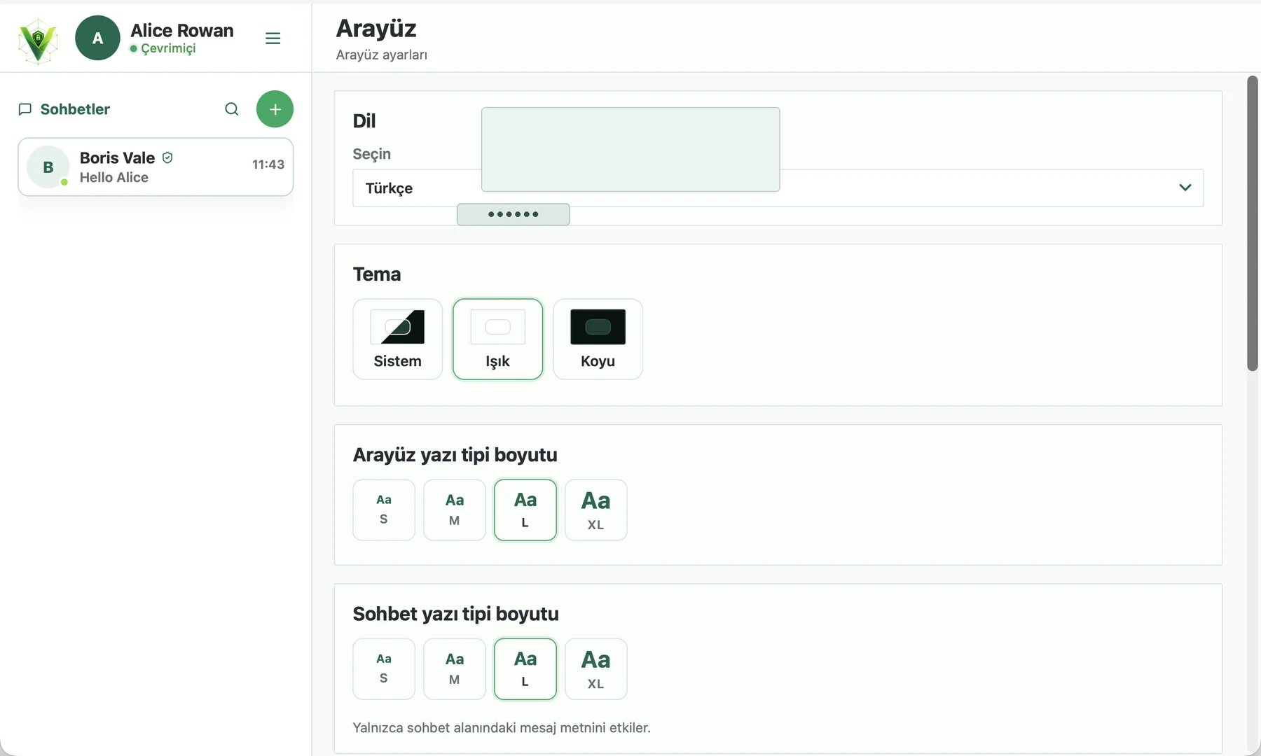 Veyra Bağlantı Ekle Ekranı kısmen gizli davet ve profil kimliği ile